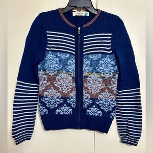 Sparrow Wool Zipper Cardigan Jacket